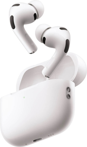 אוזניות אלחוטיות תומכות בטעינת MagSafe ‏Apple אפל AirPods Pro (3rd Generation) with MagSafe Case (USB‑C)