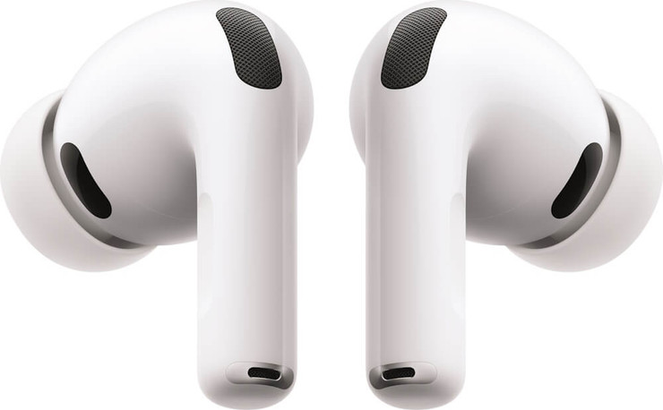 אוזניות אלחוטיות תומכות בטעינת MagSafe ‏Apple אפל AirPods Pro (3rd Generation) with MagSafe Case (USB‑C)