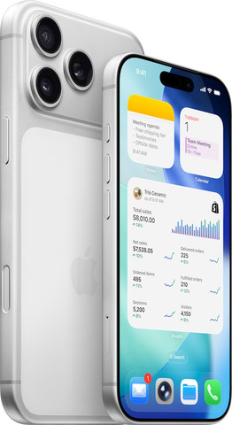 טלפון סלולרי 6.9" Apple אפל iPhone 17 Pro Max 1TB/12GB - Silver