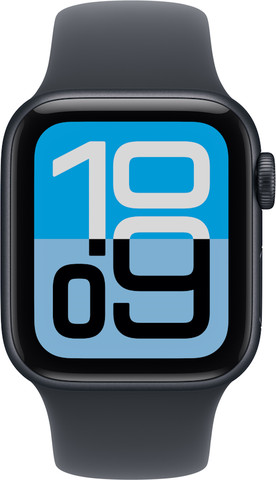 שעון חכם Apple Watch SE 3 GPS + Cellular 40mm צבע שעון Midnight Aluminium צבע רצועה Midnight Sport Band - גודל S/M