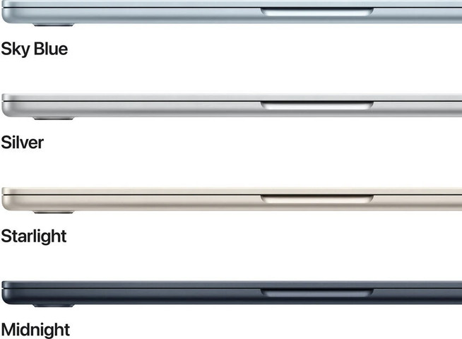 מחשב נייד Apple MacBook Air 13″ M5 ‎16GB 512GB Midnight (MDHE4HB/A)