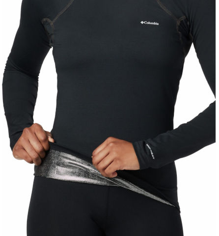 חולצה תרמית ארוכה לנשים Heavy Weight Stretch Long Sleeve Top black/black
