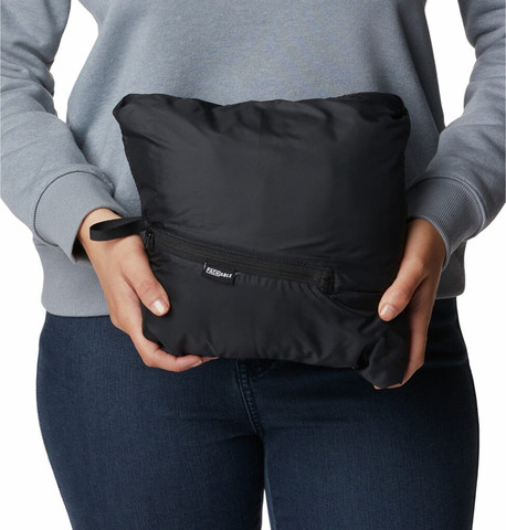 מעיל מבודד לנשים Silver Falls Hooded Black