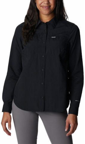 חולצה ארוכה לנשים Silver Ridge 3 L/S Black