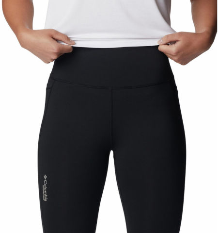מכנסי טייטס ארוכים לנשים W Endless Trail Run 7/8 Tight Black