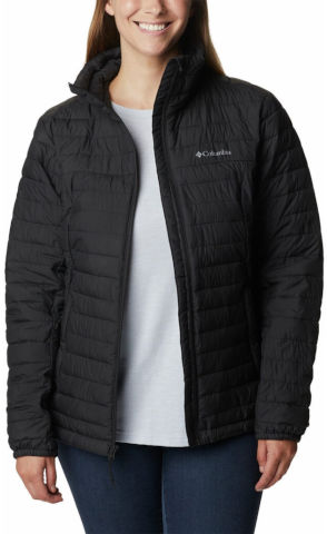 מעיל מבודד לנשים Silver Falls F/Z Black