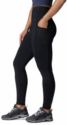 מכנסי טייטס ארוכים לנשים Wingates Highrise Legging Black