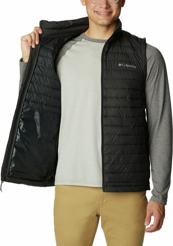 ווסט מבודד לגברים Silver Falls Vest Black