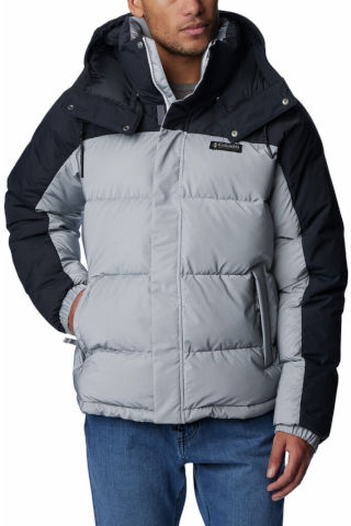 מעיל מבודד לגברים Snowqualmie silver/blk