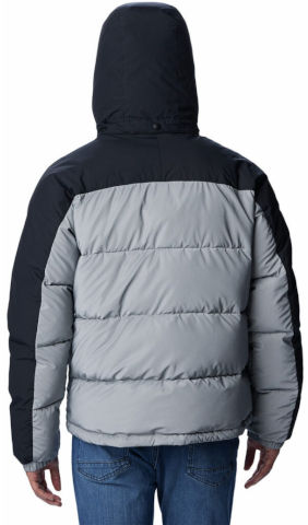 מעיל מבודד לגברים Snowqualmie silver/blk