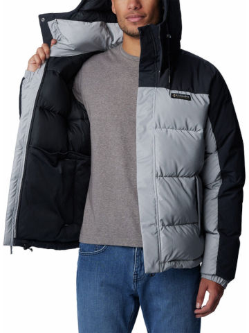מעיל מבודד לגברים Snowqualmie silver/blk