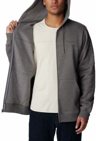 סווטשירט לגברים Columbia Logo Fleece Full Zip