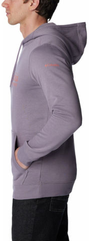 סווטשירט לגברים CSC BASIC LOGO II HOODIE purple