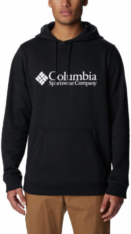 סווטשירט לגברים CSC BASIC LOGO II HOODIE black/logo