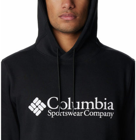 סווטשירט לגברים CSC BASIC LOGO II HOODIE black/logo
