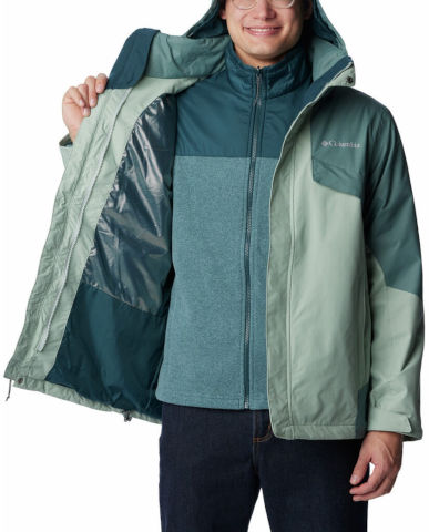 מעיל משולב לגברים Bugaboo II Fleece Interchange niagara/metal