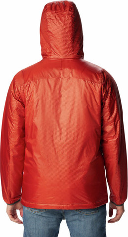 מעיל מבודד לגברים Arch Rock Double Wall Elite Hooded warp red