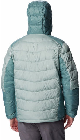 מעיל מבודד לגברים Labyrinth Loop Hooded niagara/metal
