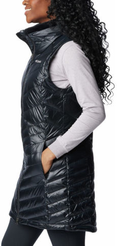 ווסט מבודד לנשים Joy Peak Long Vest Black