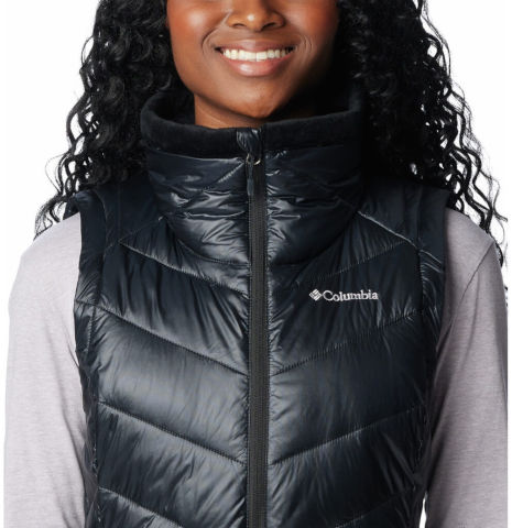 ווסט מבודד לנשים Joy Peak Long Vest Black