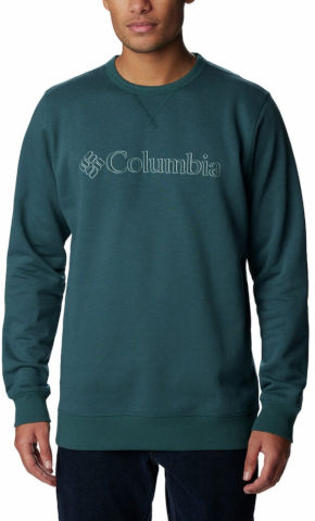 סווטשירט לגברים M COLUMBIA LOGO CREW night wave