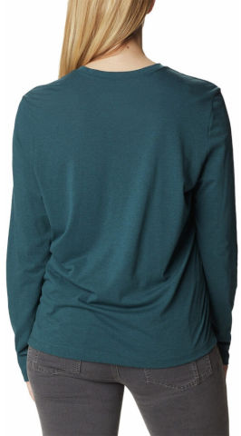 חולצה ארוכה לנשים Columbia Trek Relaxed L/S T night wave