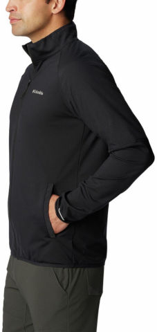 מעיל פליס לגברים Black Mesa Knit F/Z Black