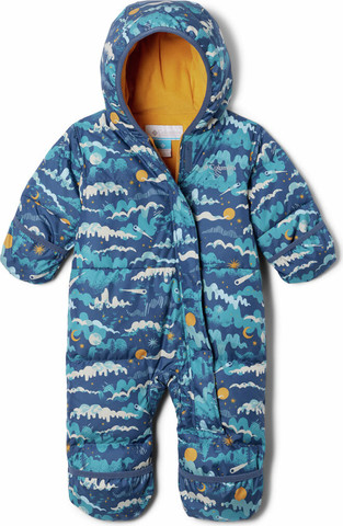 סרבל פוך לתינוקות Snuggly Bunny Bunting dark mountain
