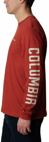 ROCKAWAY RIVER GR LS T warp red M  חולצה