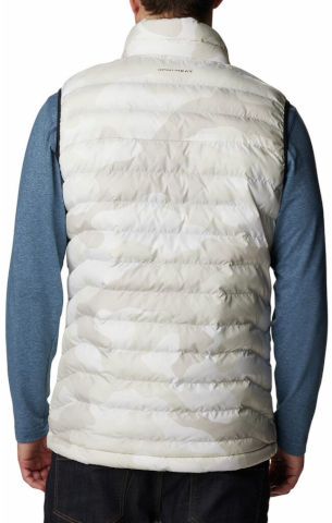 ווסט לגברים Powder Lite Vest dark stone print