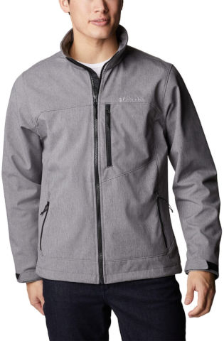 מעיל סופטשל לגברים Cruiser Valley Softshell city grey/black