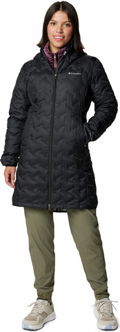 מעיל פוך ארוך לנשים Delta Ridge II Long Down Jacket
