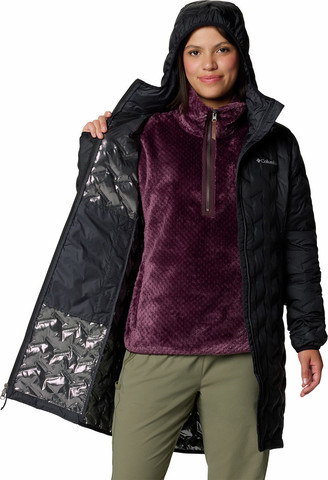 מעיל פוך ארוך לנשים Delta Ridge II Long Down Jacket