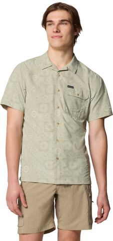 חולצה קצרה לגברים Tech Trail Utility Printed Woven S/S