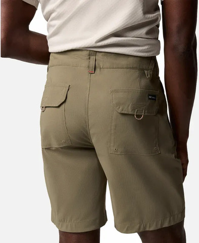 ColumbiaTECH TRAIL UTILITY SHORT stone green 2114761-397 ביגוד מכנסיים קצרים