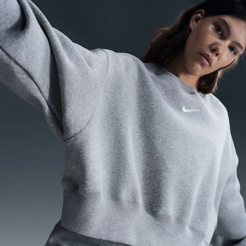 Nike Sportswear Phoenix Fleece DQ5761-063 ביגוד חולצות ארוכות