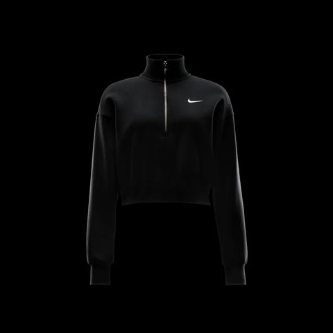 Nike Sportswear Phoenix Fleece DQ5767-010 ביגוד חולצות ארוכות