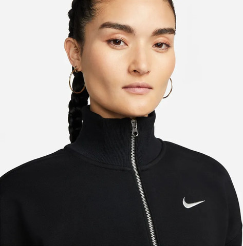 Nike Sportswear Phoenix Fleece DQ5767-010 ביגוד חולצות ארוכות