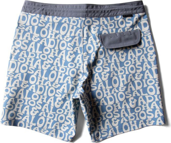 מכנסי גלישה לגברים Aloha and Adios 17.5 Boardshort