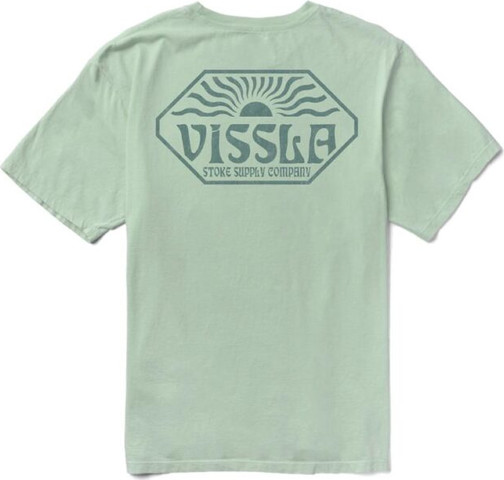חולצה קצרה לגברים Psycho Sun Premium Organic Pocket Tee