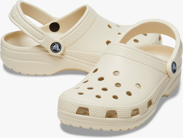 Crocs Classic - כפכפי קרוקס קלאסים בצבע קרם