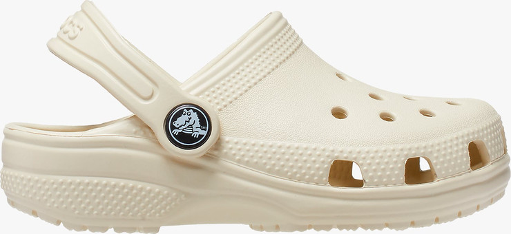 Crocs Classic Clog T - כפכפי קרוקס קלאסיים מידות קטנות לילדים בצבע קרם