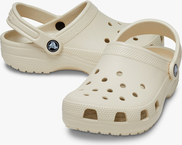 Crocs Classic Clog T - כפכפי קרוקס קלאסיים מידות קטנות לילדים בצבע קרם