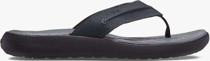 Crocs Yukon Vista II LR Flip - כפכפי אצבע קרוקס יוקון ויסטה לגברים בצבע שחור