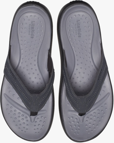 Crocs Yukon Vista II LR Flip - כפכפי אצבע קרוקס יוקון ויסטה לגברים בצבע שחור