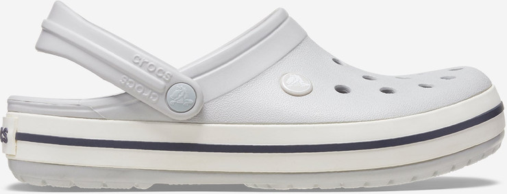 Crocs Crocband - נעלי קרוקס קרוקבנד בצבע אפור אטמופסרה