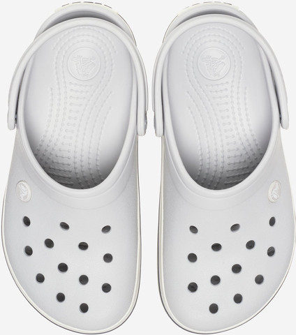 Crocs Crocband - נעלי קרוקס קרוקבנד בצבע אפור אטמופסרה