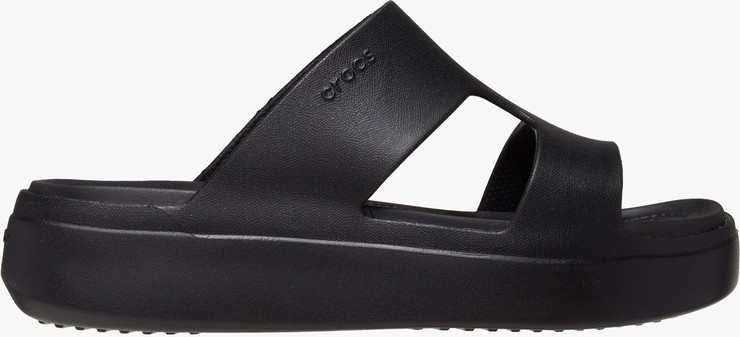 Crocs Getaway Platform H-Strap - נעלי פלטפורמה קרוקס לנשים בצבע שחור