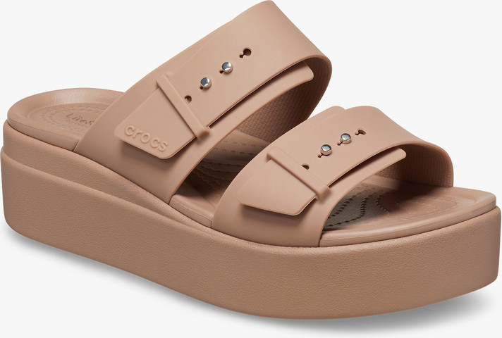 Crocs Brooklyn Sandal LowWdg W - כפכפי פלטפורמה ברוקלין לנשים
