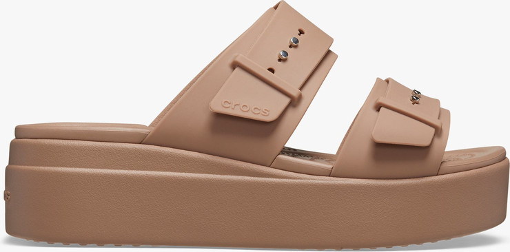 Crocs Brooklyn Sandal LowWdg W - כפכפי פלטפורמה ברוקלין לנשים